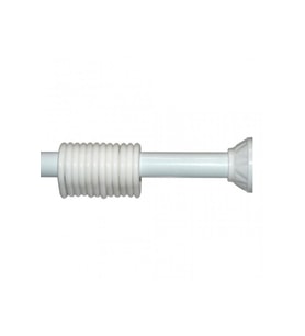 Banyo Perde Askısı, Banyo Borusu 123 - 200cm Beyaz