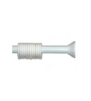 Banyo Perde Askısı, Banyo Borusu 123 - 200cm Beyaz