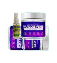 Pharmapulse Varicose Veins Purple Bakım 100 ml x 3 adet + Çörek Otu Yağı 30 ml