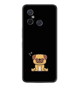 Xiaomi Redmi 12C Kılıf Resimli Desenli Silikon Platinium Series Uyuyan Köpek 1875