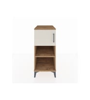 Kronos Komodin 2 Raflı Tek Kapaklı 44x59x96 Çam-Aytaşı