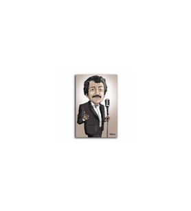 DBSanatevi Müslüm Gürses Karikatür Tablo 50 X 70 Cm