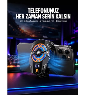 Yarı İletken Cep Telefonu Radyatörü 2 Hız Kademeli Dijital Ekranlı