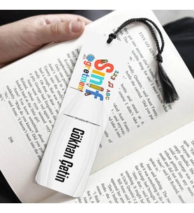 Sınıf Öğretmeni Tasarımlı Kitap Ayracı