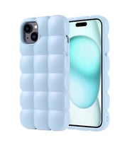 Apple iPhone 15 Plus Kılıf Parlak Esnek Silikon Zore Dom Dom Kapak