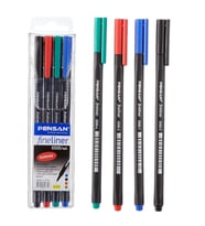6500 Fineliner Keçe Uç Kalem 4’lü Set – Net Çizgi ve Akıcı Yazım
