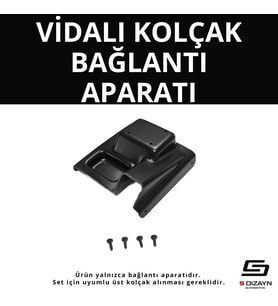 Drs Tuning Caddy 3 ABS Vidalı Kol Dayama Kolçak Alt Adaptör 2004-2015 A+Kalite