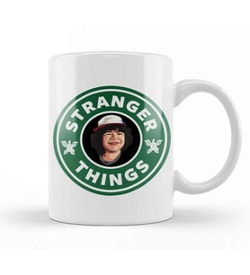 Stranger Things Dustin Coffee Kupa Bardak Porselen