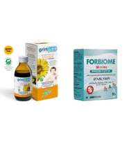 Forbiome Minies 2 Milyar Damla 8 ml +Grintuss Öksürük Şurubu Kids (Krem)