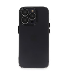 iPhone 13 Pro Kılıf Luko Lens Silikon - Siyah