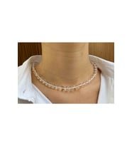 Nelleovana Kristal Kuvars Taşı Doğaltaş Kolye 8 Mm