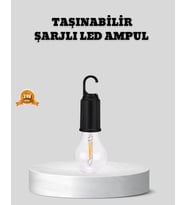 Type-c Şarjlı Led Kamp Lambası - Uzun Ömürlü Pil Ve Yüksek Parlaklık