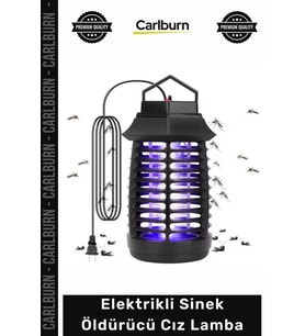 Özel Üretim LED UV Mor Işık Teknolojili Profesyonel Taşınabilir Elektrikli Sinek Öldürücü Cız Lamba
