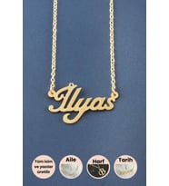 İlyas İsimli Kolye