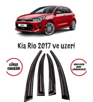 Kia Rio 2017 Ve Üzeri Cam Rüzgarlığı 4lü Takım