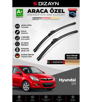 Hyundai i20 Ön Cam Silecek Seti 2009-2014 Premium Araca Özel 60-40 Cm A+ Kalite