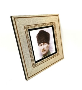 Atatürk Baskılı MDF Tablo