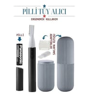 ModaCar Burun Kulak Kıl Temizleyici Kutulu Pilli Set