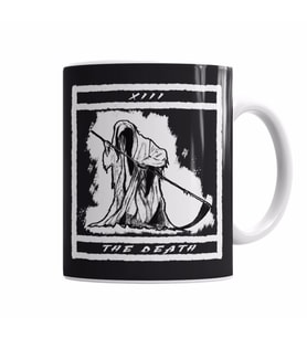 A Morte Tarot Hermetic Kupa Bardak Porselen