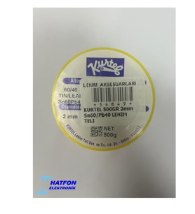 KURTEL 500GR 2mm Sn60/Pb40 LEHİM TELİ