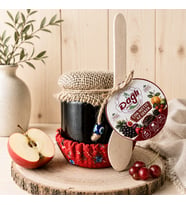 Yöresel Katkısız Katı Elma/Üzüm Sosu Yemek ve Salatalar için 450 GR