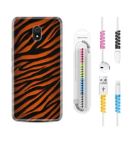 Xiaomi Redmi 8A 8 Pro 9C 9T 10C 11T Pro Kılıf Kablo Koruma Spiral Silikon Leopar Yeni 1676