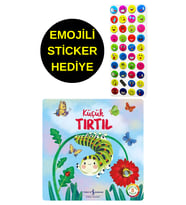 EMOJİLİ  STİCKER HEDİYE  - OKUL ÖNCESİ RESİMLİ KİTAPLAR  - KÜÇÜK TIRTIL