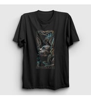 Presmono Unisex Siyah Spine Meshuggah T-Shirt 164868tt
