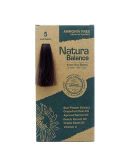 NATURA BALANCE SAÇ BOYASI 5 AÇIK KAHVE