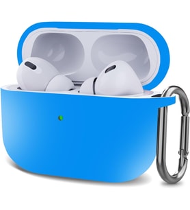 AirPods 3 Nesil için Kılıf İçi Süet Darbelere Dayanıklı Parmak İzi Karşıtı MagSafe Şarj ile Uyumlu Apple AirPods 3 Nesil Uyumlu Kılıf (Mavi)