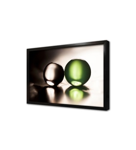 Modern Soyut Tasarım Çerçeveli Mdf Tablo