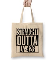 Straight Outta LV 426 Alien Bez Çanta Uzun Saplı