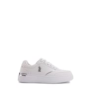 U.S. Polo Assn. ALKAZ 4PR Siyah Kadın Sneaker BEYAZ