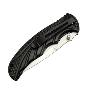 Handsome 453 Yeşil Kamp Çakı 21,5cm - Yarı Otomatik, Kemerlikli