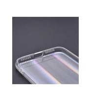 Apple iPhone SE 2022 Uyumlu Kılıf Zore Rainbow Kapak (Renksiz)