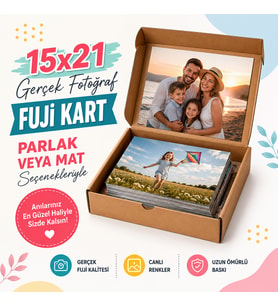 15x21  HD Fotoğraf baskısı 40 adet