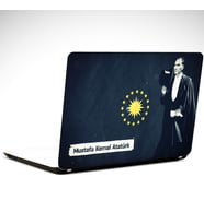 Atatürk Cumhuriyet Laptop Sticker 15.4 inch (37X26CM)