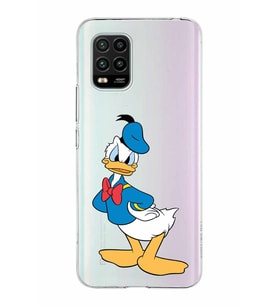 Xiaomi Mi 10 Lite Uyumlu Kapak Donald Duck Tasarımlı Şeffaf Silikon Kılıf