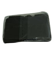 LokmanAVM Küçük Boy Atlet Geri Dönüşüm Granül Çanta Poşet 40X25 Cm Kalın Siyah 1000 Gr 1 Paket