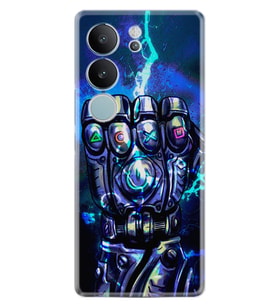 Vivo V29 Kılıf Silikon Desen Özel Seri Thunder Play 1760