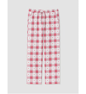 LCW DREAM Kırmızı Ekose Kadın Pijama Altı