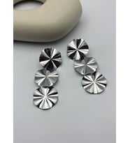 Vip Silver Yuvarlak Küpe - 25-vip252