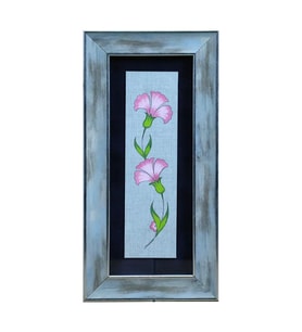 e38 EL İŞÇİLİĞİ SULUBOYA TABLO - 16*32 CM - 6532
