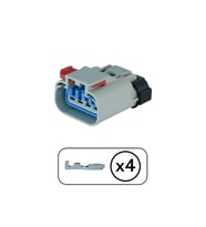 Distribütör Soketi Gri 4 Pin Kablosuz