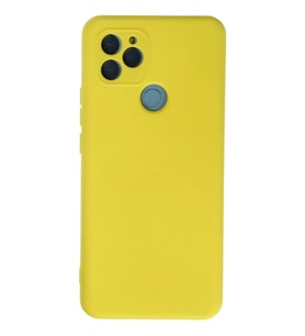 GM 21 Kılıf Nano içi Kadife Silikon - Sarı