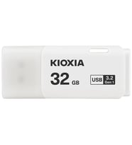 KIOXIA TransMemory U301 32GB USB Bellek – USB 3.2 Gen 1, Beyaz