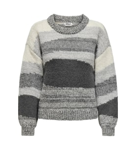 ONLJENNY LIFE LS O-NECK KNT (Gri)