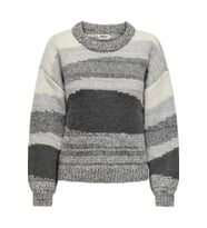 ONLJENNY LIFE LS O-NECK KNT (Gri)
