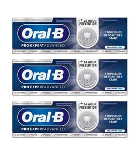 Oral-B Pro-Expert Advanced Ekstra Beyazlık Diş Macunu 75 ml 3lü Paket
