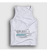 Presmono Unisex Beyaz Baby Boy Loading Yükleniyor Doğum Hamilelik Atlet 531371tt